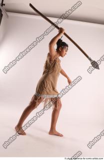 ANISE STANDING POSE WITH SPEAR